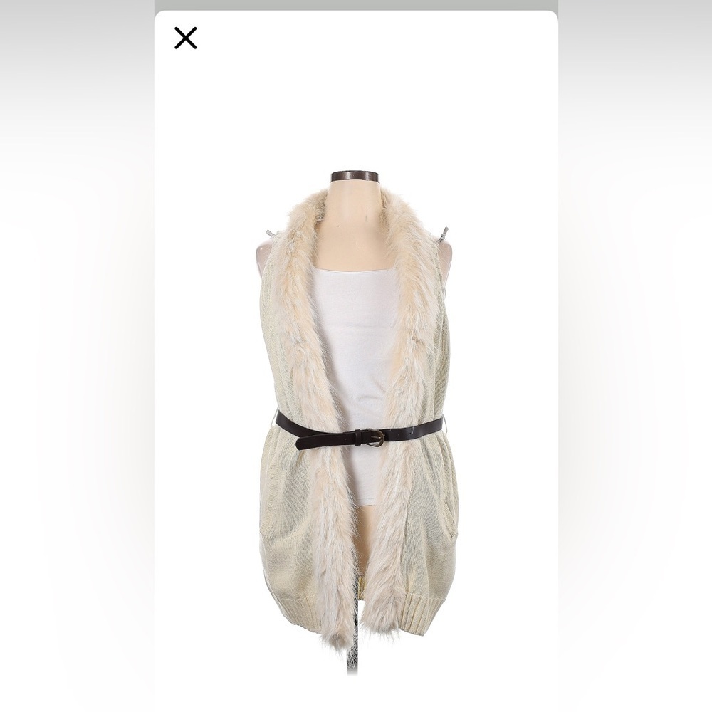 Dash faux fur vest 100 acrylic